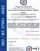Accellence Advisors - ISO 27001